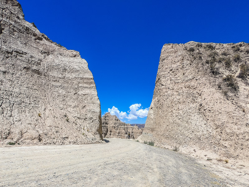 Third stop at one of the mountains where it has been cut open to make way for a road
