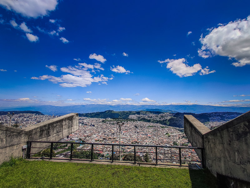 The city from the terrace